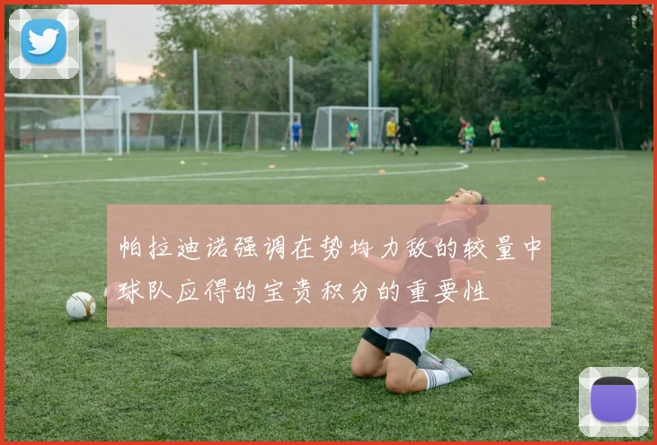 帕拉迪诺强调在势均力敌的较量中球队应得的宝贵积分的重要性